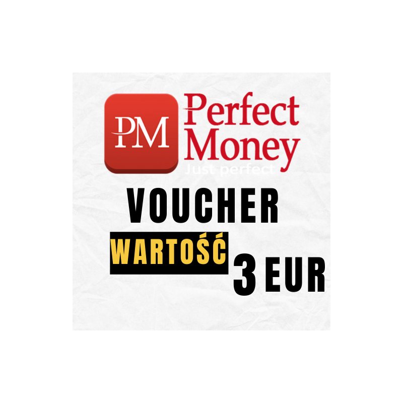 Voucher Perfect Money 3 EUR