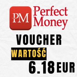 Voucher Perfect Money 6.18 EUR