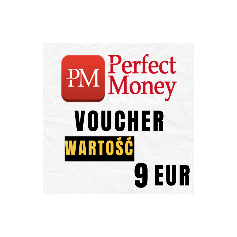 Voucher Perfect Money 9 EUR